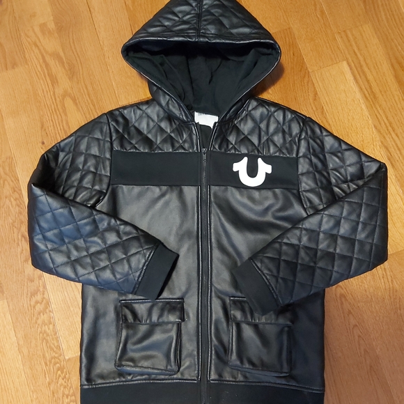 True Religion Other - Super gorgeous faux leather True religion boys jac